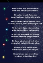 Schligger wünscht Frohe Weihnachten!! (02.12.20) | News | Bistro Schligger – Die kultige Kneipe im Herzen von Leinzell bistro-schligger news allgemein corona frohe-weihnachten